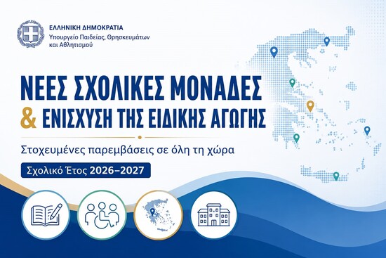 νεες σχολικες μονάδες